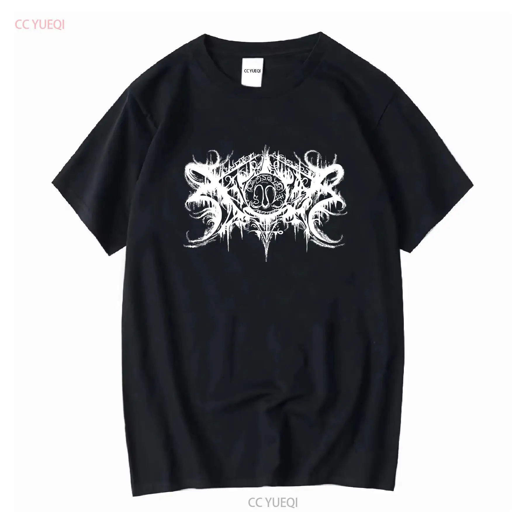 Streetwear Brand New - XASTHUR Yepyeni T Gömlek Black Metal