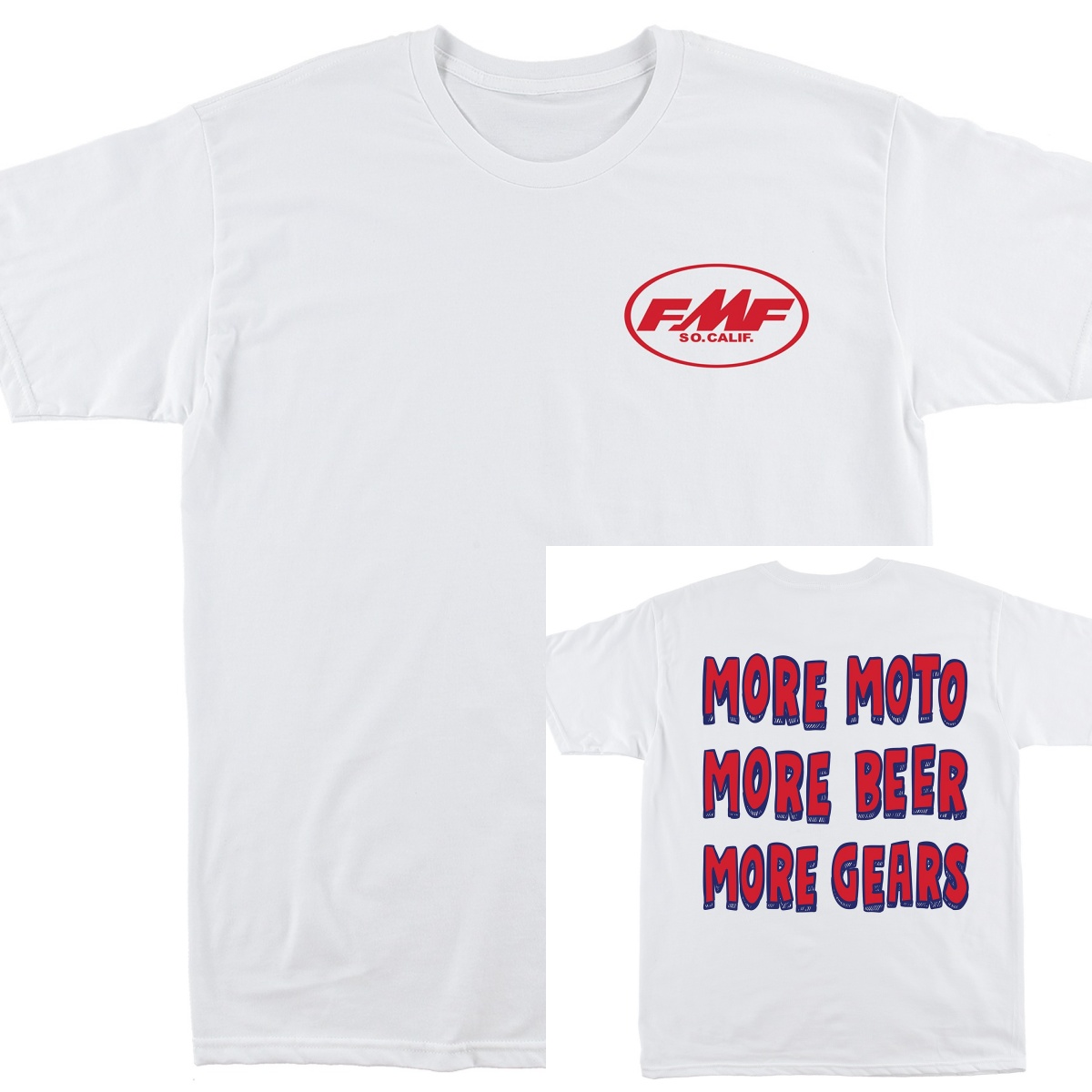 Beyaz MORE MOTO FMF Yarış ve A - Off White Streetwear Brand incelemesi ve fiyatı