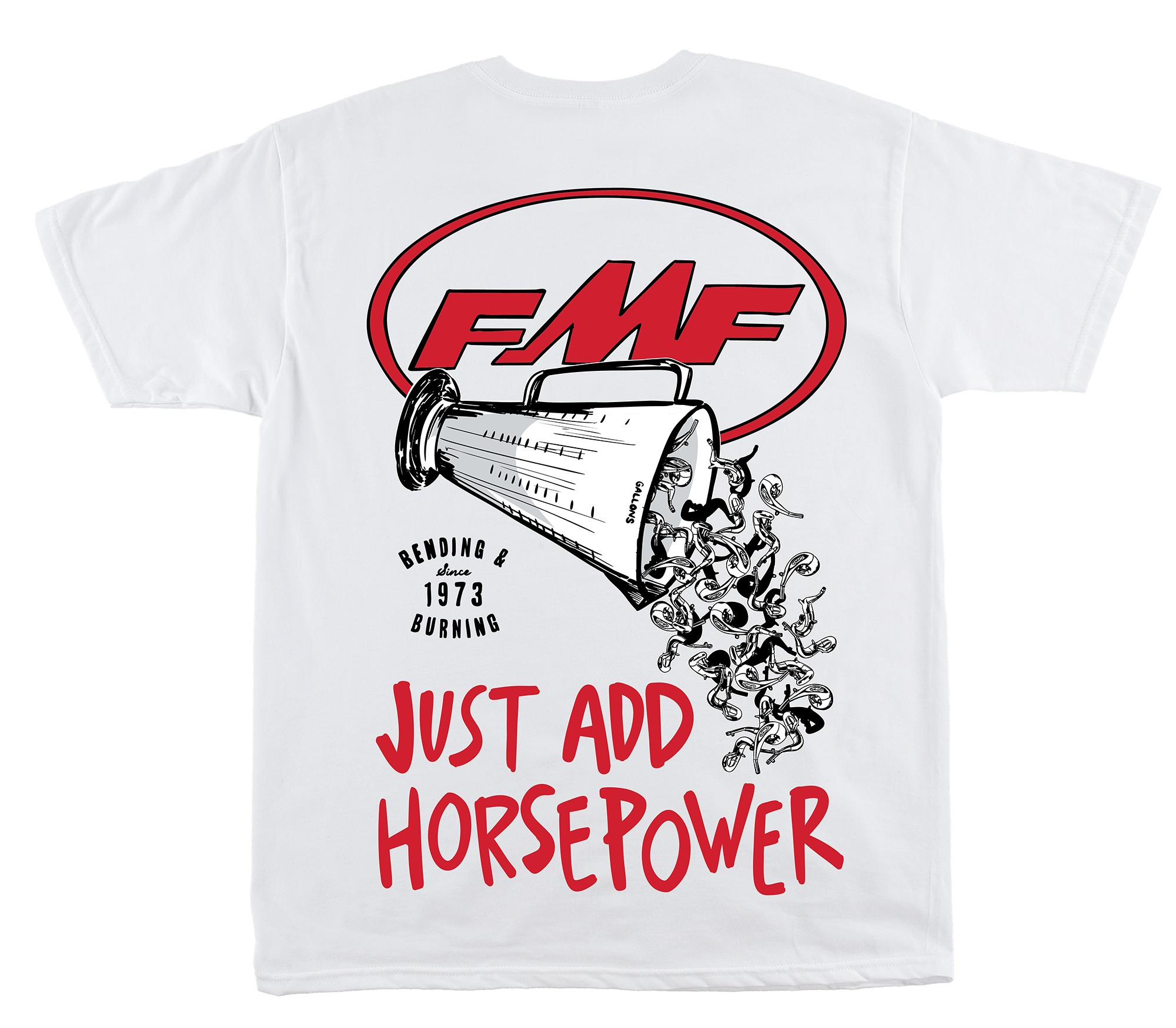 Beyaz HORSEPOWERED FMF Racing  - Off White Streetwear Brand incelemesi ve fiyatı