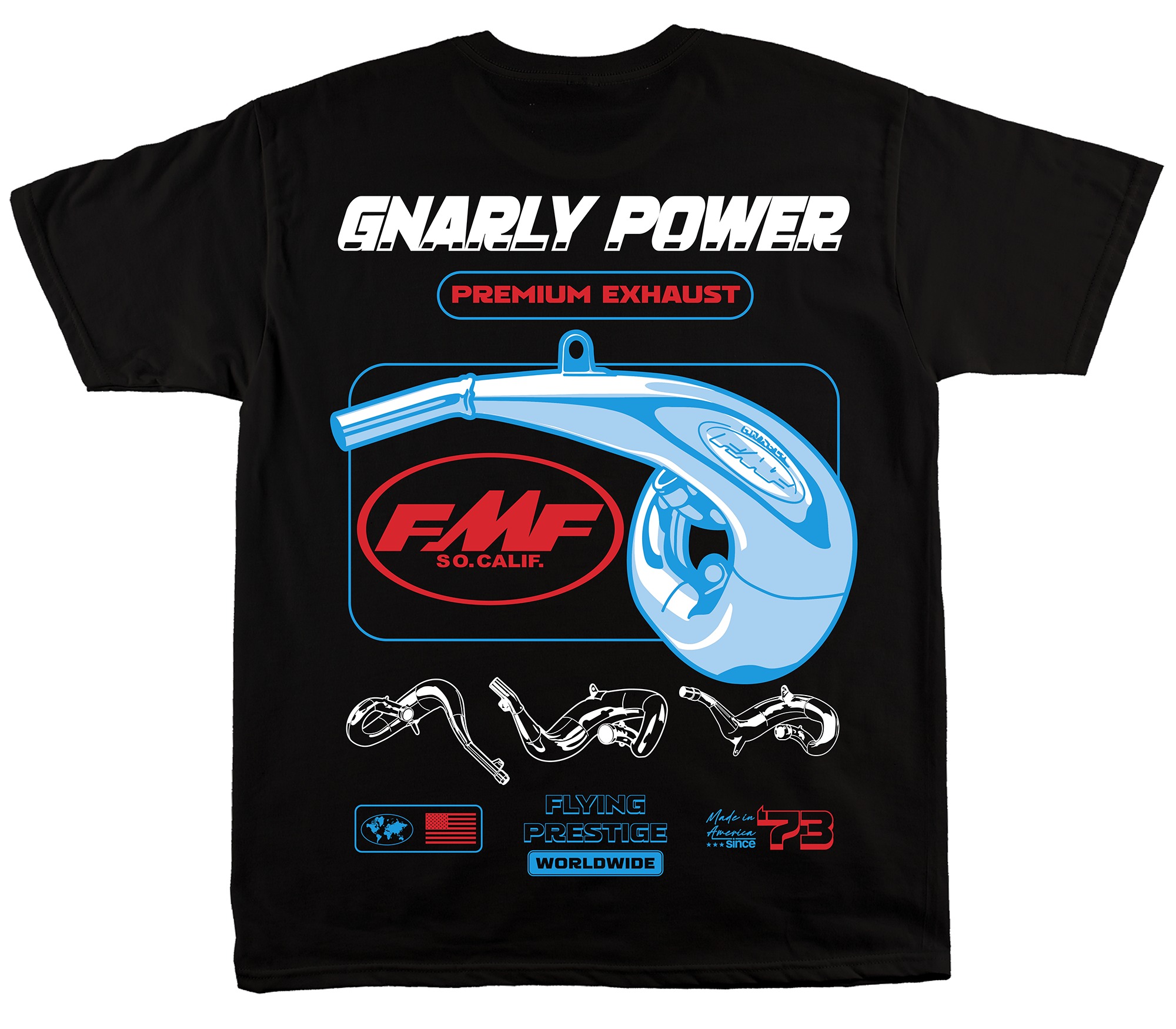 Beyaz GNARLY POWER FMF Yarış S - Off White Streetwear Brand incelemesi ve fiyatı